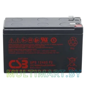 Аккумулятор для ИБП CSB UPS12460 F2 (12В/9 А·ч)